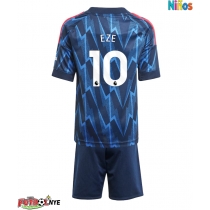Camiseta Arsenal Eberechi Eze #10 Visitante Equipación para niños 2025-26 manga corta (+ pantalones cortos)